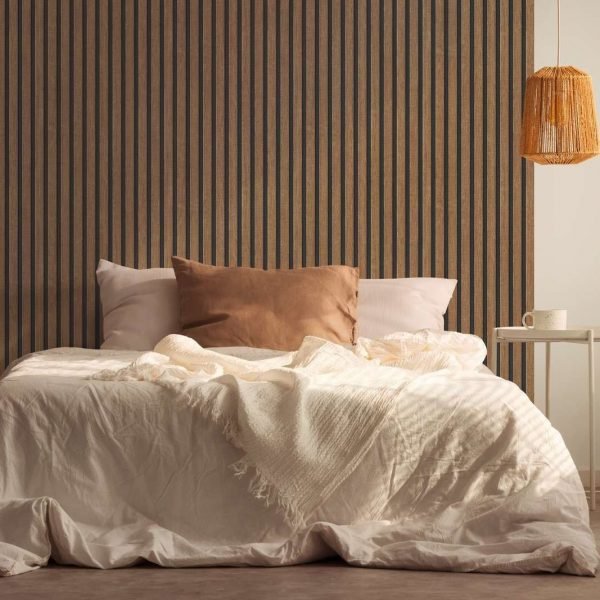 AS Creation | Acoustic Panels Ultra-Realistic Satin Fleece Wallpaper | Metallic Wallpaper - Image 4