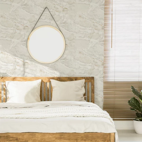 Arthouse | Paros Marble White/Gold Wallpaper | Removable Wallpaper - Image 7