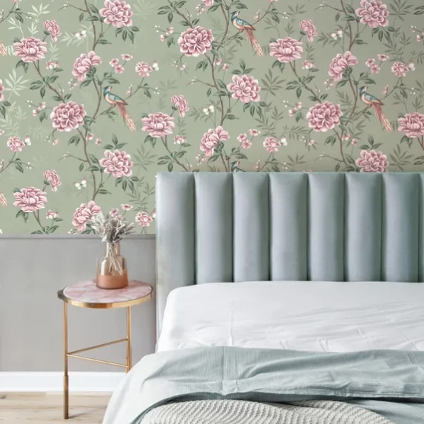 Akina Floral Wallpaper | Dunelm - Image 6
