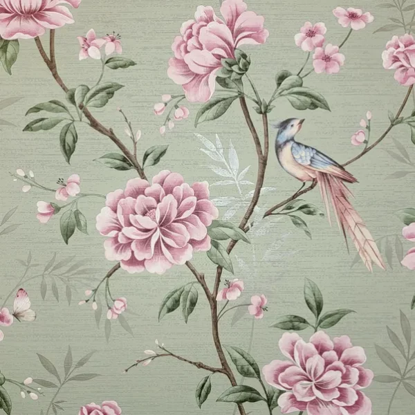 Akina Floral Wallpaper | Dunelm - Image 4