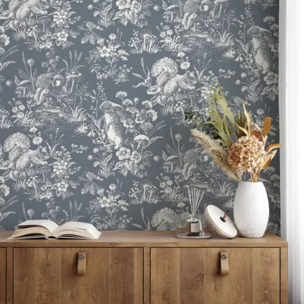 Forest Friends Wallpaper | Dunelm - Image 4