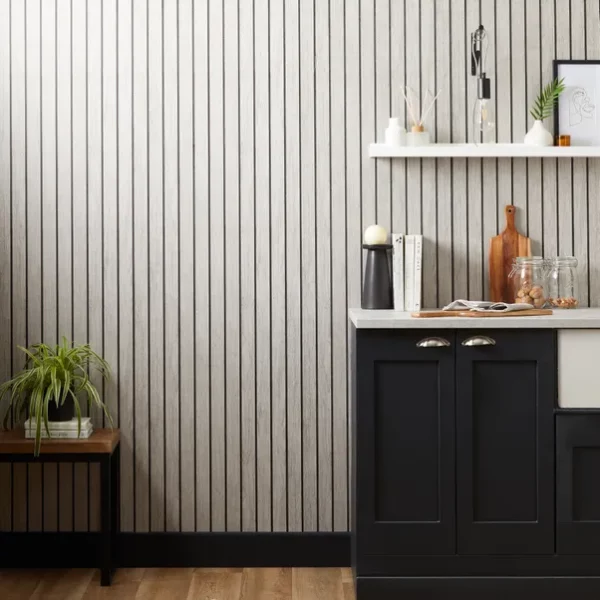 Wooden Panel Wallpaper | Dunelm - Image 5