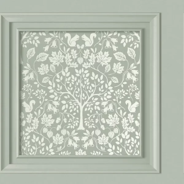 Woodland Square Panel Wallpaper | Dunelm - Image 4