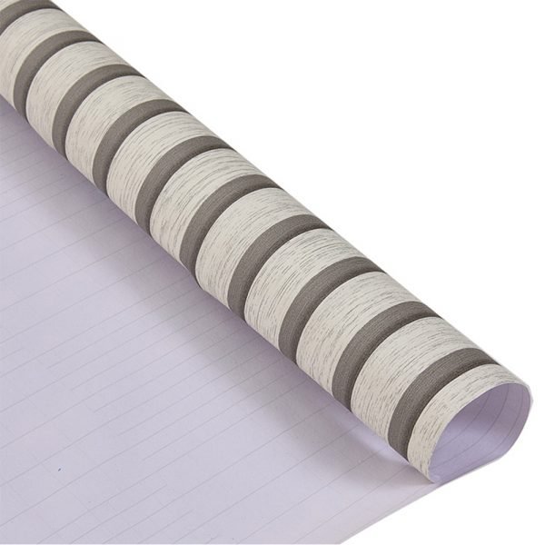 Living and Home 3D Wood Effect Beige Self Adhesive Textured PVC Wallpaper - Image 7