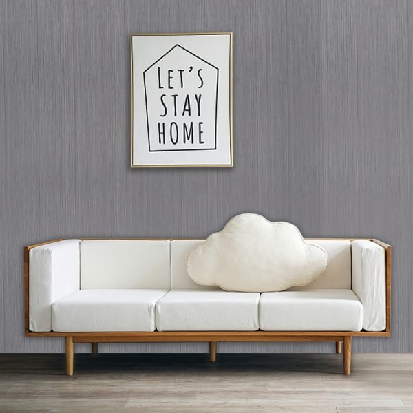 Living and Home Dark Grey PVC Self Adhesive Wallpaper - Image 7