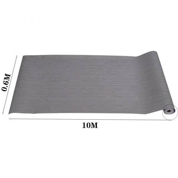 Living and Home Dark Grey PVC Self Adhesive Wallpaper - Image 8