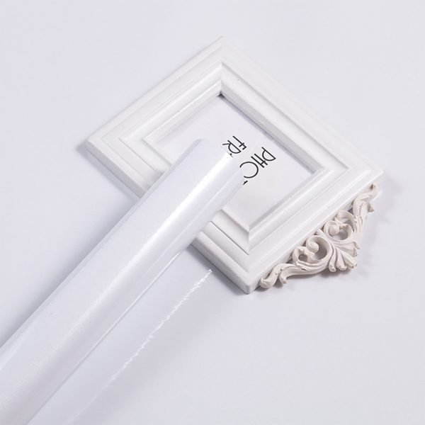 Living and Home Glossy White Self Adhesive PVC Wallpaper - Image 6