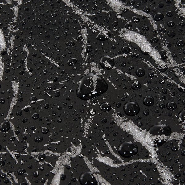 Living and Home Marble Effect Black PVC Self Adhesive Wallpaper - Image 6