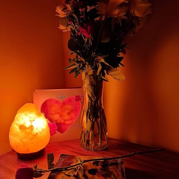 2-3 KG Prime Quality 100% Original Himalayan Crystal Rock Salt Lamp Natural from Foothills of The Himalayas Beautifully Hand Craft Comes with Complete Electric Fitting Guaranteed - Image 5