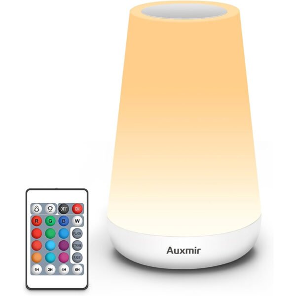 LED Touch Bedside Lamp with RGB Colour Changing - Image 6